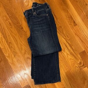 7 For All Mankind Kimmie Bootcut Jeans in Dark Blue